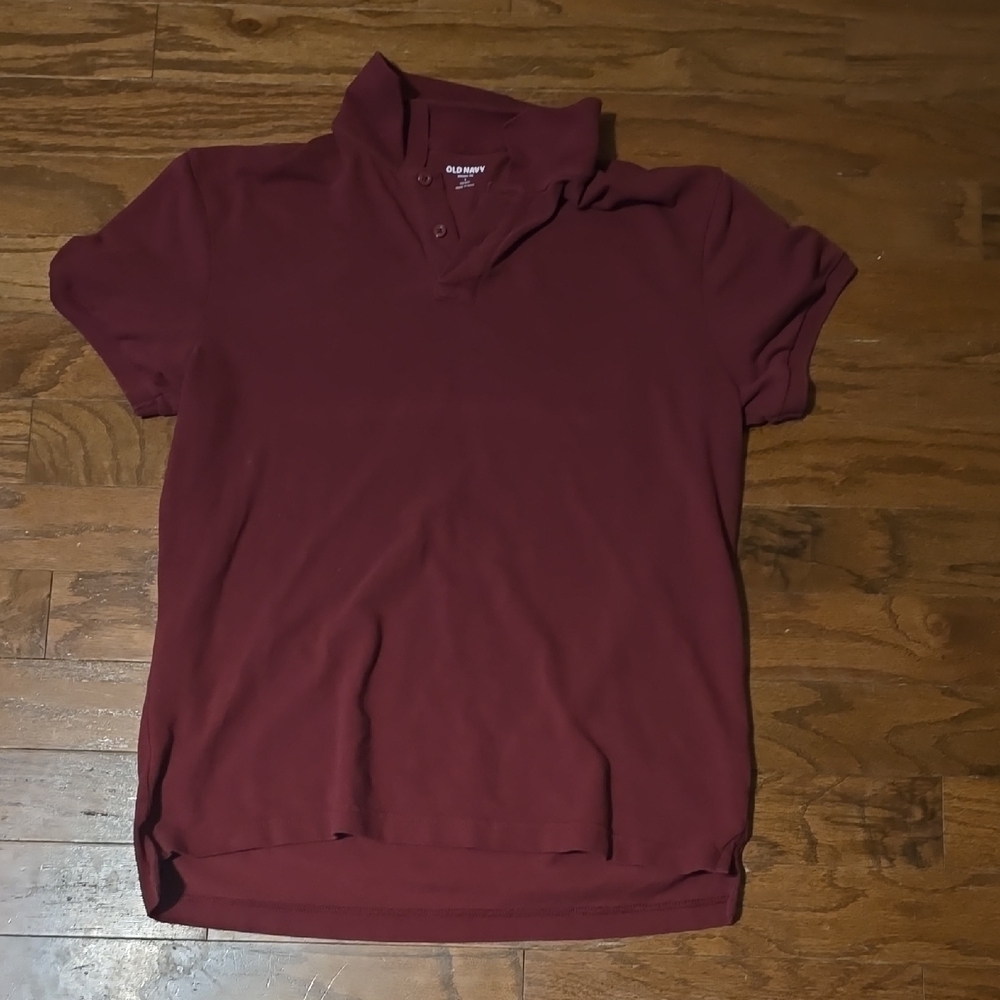 Old Navy Maroon Polo Shirt